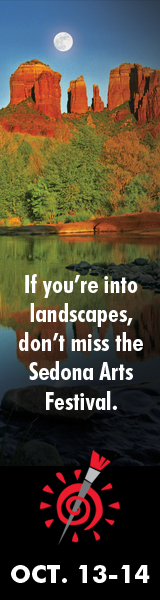 Sedona Arts Festival banner ad 1