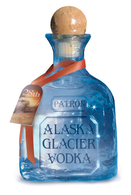 Heretic Advertising logos Alaska Glacier Vodka