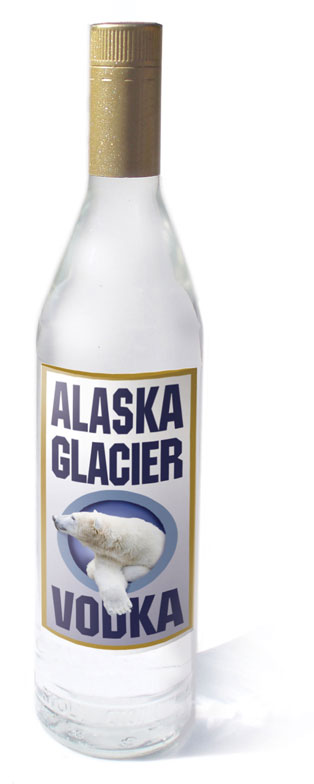 Heretic Advertising logos Alaska Glacier Vodka