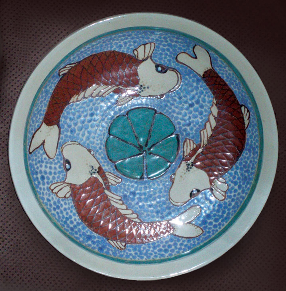 Ceramoc Carp platter
