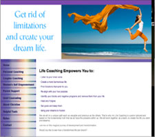 Heretic Advertising Website - Sedona Life Coach